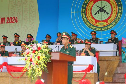 Hơn 600 vận động viên tham gia Hội thao bắn súng quân dụng toàn quân năm 2024