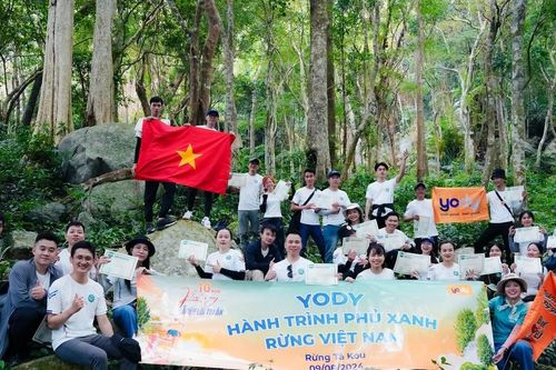 YODY nối dài hành trình phủ xanh Việt Nam tại Khu Bảo tồn thiên nhiên Tà Kóu