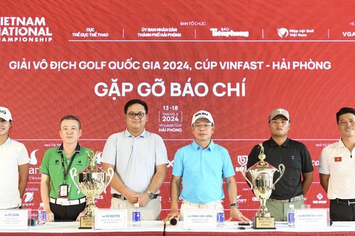 Nguyễn Anh Minh vắng mặt tại giải golf VĐQG 2024