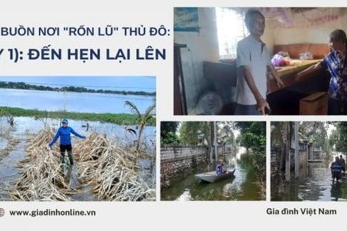 Nỗi buồn 'rốn lũ' Thủ đô (Kỳ 1): Đến hẹn lại lên