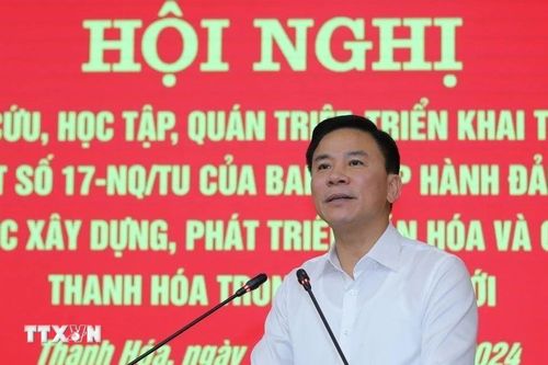 Tiếp tục xây dựng, phát triển văn hóa và con người Thanh Hóa trong thời kỳ mới