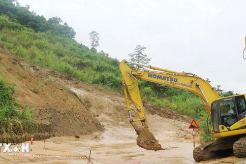 Khắc phục hậu quả mưa lũ, sạt lở đất ở Lào Cai gặp nhiều khó khăn