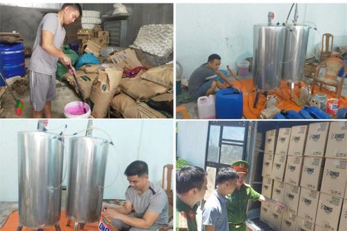 Bắt quả tang 2 cơ sở sản xuất nước giặt giả thương hiệu OMO