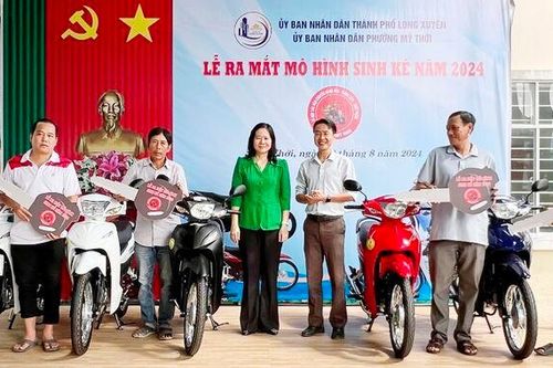 TP. Long Xuyên đa dạng hóa mô hình sinh kế giảm nghèo bền vững