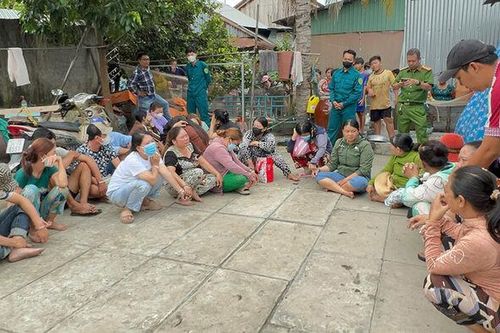 Công an TP. Long Xuyên triệt phá sòng bạc liên quan 26 đối tượng