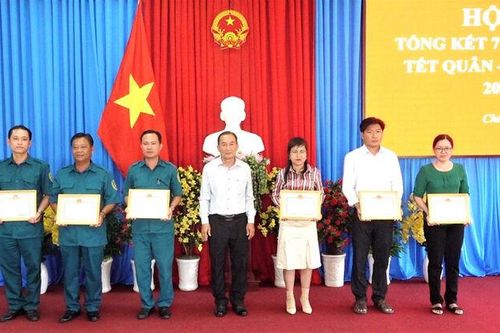 TP. Châu Đốc tổng kết 7 năm tổ chức các hoạt động 'Tết quân - dân'