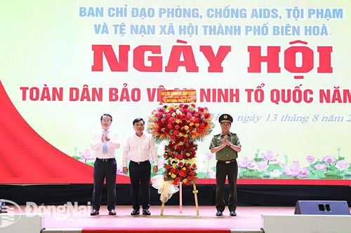 Thành phố Biên Hòa tổ chức Ngày hội điểm Toàn dân bảo vệ an ninh Tổ quốc