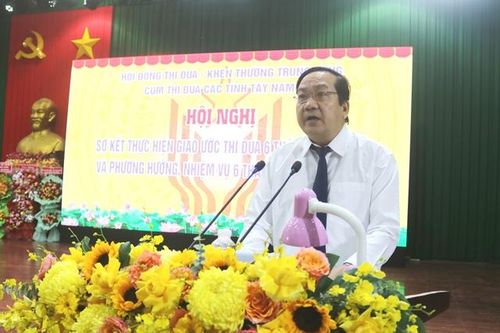 Cụm thi đua các tỉnh Tây Nam Bộ có tốc độ tăng trưởng kinh tế tăng so với cùng kỳ