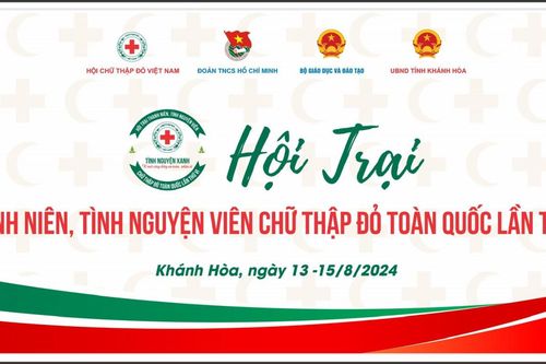 Tối 13-8: Báo Khánh Hòa livestream lễ khai mạc Hội trại thanh niên, tình nguyện viên Chữ thập đỏ toàn quốc lần thứ VI