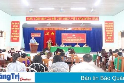 Tiếp xúc cử tri tại Phường 2, Phường 3 TP. Đông Hà