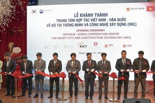 Trung tâm hợp tác Việt Nam - Hàn Quốc về đô thị thông minh và công nghệ xây dựng chính thức đi vào hoạt động