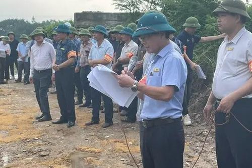 Huyện Phú Xuyên cưỡng chế, GPMB làm đường trục phía Nam