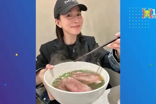 Nhiều ngôi sao châu Á 'phải lòng' phở Việt