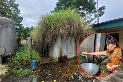 Hàng trăm hộ dân Hà Tĩnh 'chịu khát' bên nhà máy nước tiền tỷ bỏ hoang