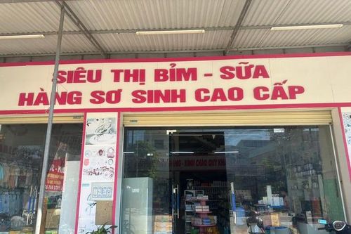 Tự ý gắn mác 'siêu thị bỉm sữa, hàng sơ sinh' để hút khách, một cơ sở kinh doanh bị xử phạt