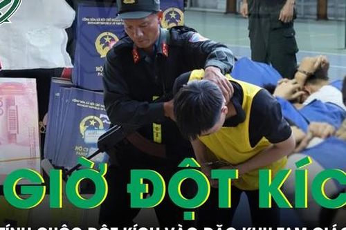 Kịch tính 4 giờ đột kích vào Tam Giác Vàng, bắt giữ 155 nghi phạm lừa đảo qua điện thoại