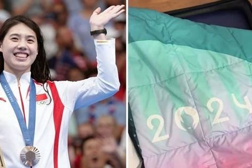 VĐV Trung Quốc mang chăn ở Olympics về làm kỷ niệm, thấy một chi tiết bất ngờ