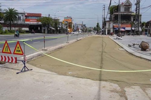 Tố cáo việc phá hoại hạ tầng giao thông quốc lộ 1 đến cơ quan công an