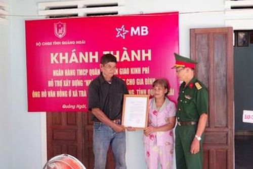 Quảng Ngãi: Bàn giao kinh phí sửa 'Nhà Đại đoàn kết'