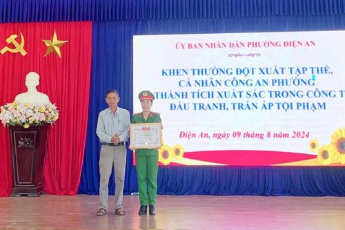 Nỗ lực vì sự bình yên của cộng đồng
