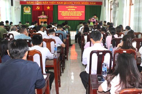 Đắk Nông: Tập huấn công tác xây dựng khu dân cư, xã, phường, cơ quan, doanh nghiệp đạt tiêu chuẩn 'An toàn về an ninh trật tự'