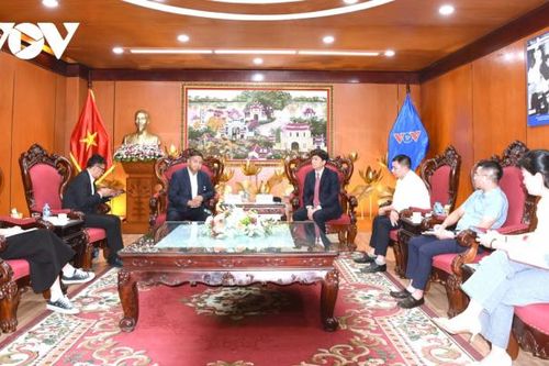 Đài Tiếng nói Việt Nam tiếp đoàn Hội Nhà báo Thái Lan