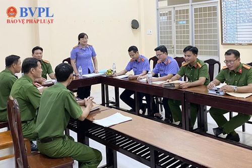 Kiểm sát giải quyết tin báo tại Cơ quan CSĐT Công an TP Trà Vinh