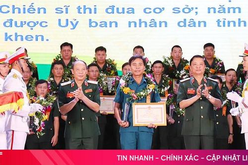 Hà Tĩnh có 3 tập thể, cá nhân điển hình thi đua quyết thắng Quân khu 4