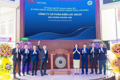 GELEX Electric chính thức niêm yết 300 triệu cổ phiếu trên HoSE
