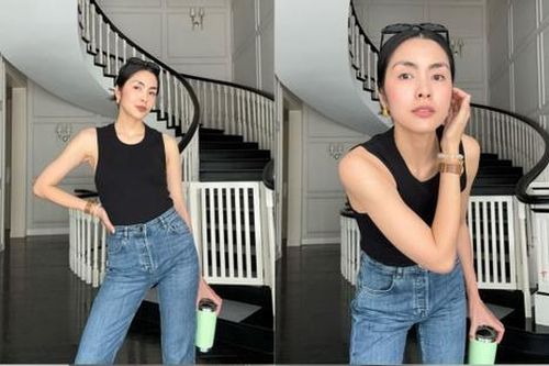 Tăng Thanh Hà sáng bừng phong thái 'hào môn' từ bản phối đơn giản