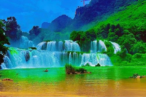 Tạm dừng đưa đón khách qua lại Khu cảnh quan thác Bản Giốc (Việt Nam) - Đức Thiên (Trung Quốc)