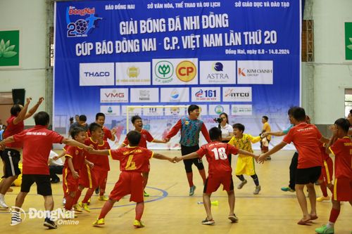 U.11 Biên Hòa lần thứ 9 đăng quang, tiếp tục vô địch Giải bóng đá nhi đồng Cúp Báo Đồng Nai – C.P. Việt Nam lần thứ 20