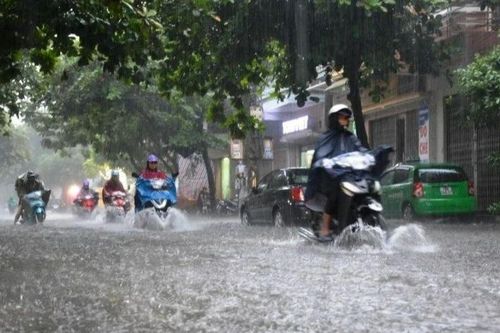 Ngày 14/8, Bắc bộ tiếp tục mưa giông, cục bộ có nơi mưa to