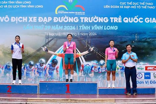 Xe đạp trẻ Đất Sen hồng đạt nhiều thành tích ấn tượng