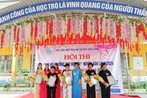 Văn Lãng: Tổ chức hội thi Chi hội trưởng phụ nữ giỏi năm 2024