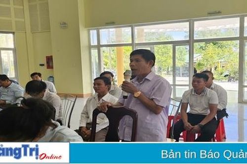 Đại biểu HĐND tỉnh và TP. Đông Hà tiếp xúc cử tri tại Phường 4