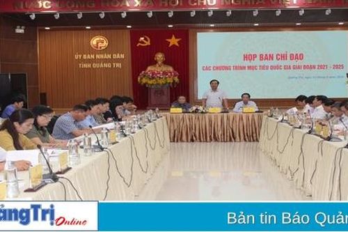 Kịp thời tháo gỡ khó khăn để đẩy nhanh giải ngân nguồn vốn các chương trình mục tiêu quốc gia