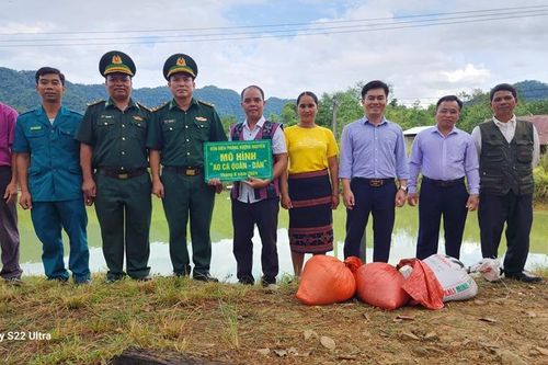 Triển khai mô hình 'Ao cá quân – dân'