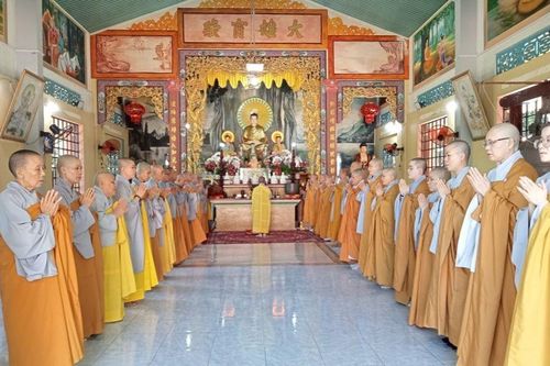Bình Thuận: Chư hành giả Ni (Bắc tông) tác pháp Tự tứ, kết thúc khóa An cư kiết hạ