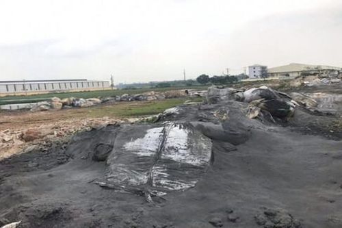 Khởi tố Chủ tịch HĐQT Công ty TNHH Ngọc Thiên, doanh nghiệp đổ hàng trăm tấn xỉ thải ra môi trường