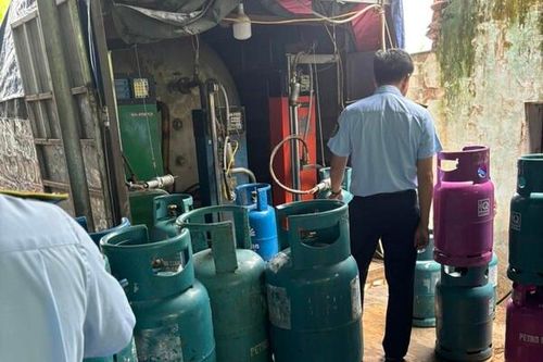 Hoạt động sang chiết gas tiềm ẩn nguy cơ cháy, nổ cao