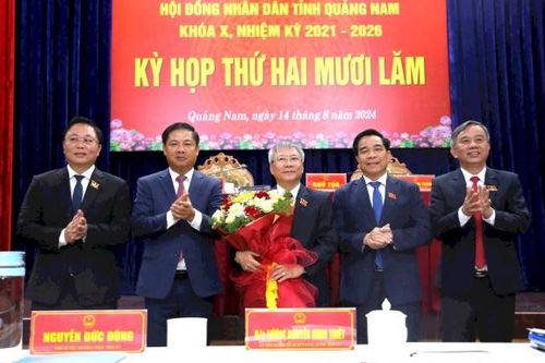 Quảng Nam có tân Chủ tịch HĐND tỉnh