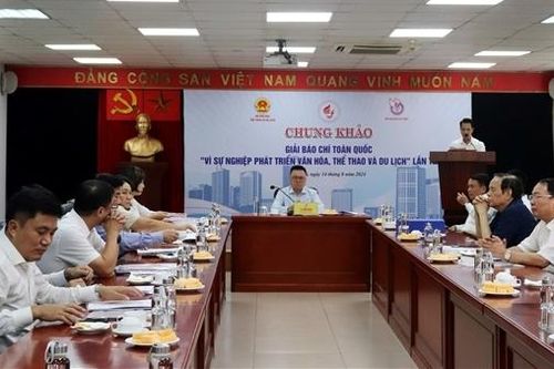 119 tác phẩm vào chung kết Giải báo chí toàn quốc về văn hóa, thể thao, du lịch