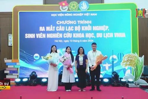 Học viện Nông nghiệp Việt Nam ra mắt 70 CLB sinh viên