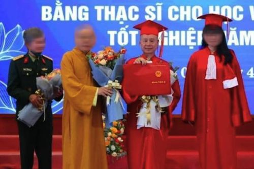 Bộ Giáo dục và Đào tạo thông tin về văn bằng của ông Vương Tấn Việt (Thích Chân Quang)