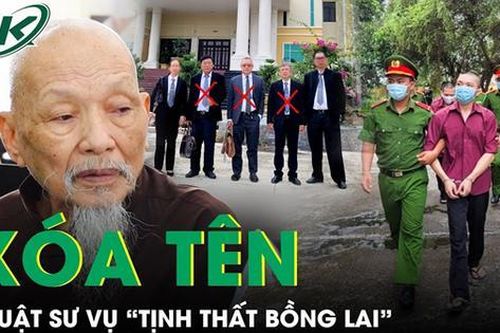 Sáng 14/8: Luật sư từng bào chữa vụ 'Tịnh thất Bồng Lai' bị xóa tên khỏi Đoàn Luật sư TPHCM