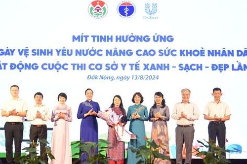 Chính thức phát động Cuộc thi Cơ sở y tế Xanh - Sạch - Đẹp lần thứ I, hơn 1400 đơn vị trên toàn quốc đã đăng ký tham gia