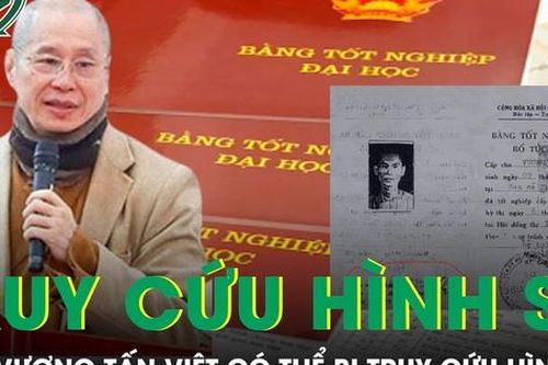 Nếu dùng bằng giả, ông Vương Tấn Việt có thể bị truy cứu trách nhiệm hình sự?