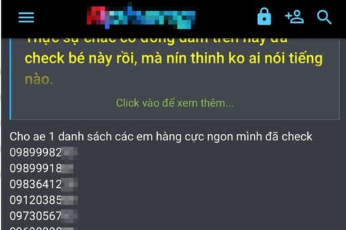 Điều tra vụ việc số điện thoại của nhiều người dân bị đưa lên trang web 'đen'