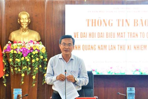 Quảng Nam: Thông tin báo chí về Đại hội đại biểu MTTQ Việt Nam tỉnh lần thứ XI